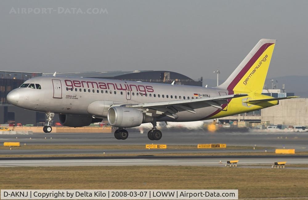 D-AKNJ, 2000 Airbus A319-112 C/N 1172, GERMANWINGS  A319