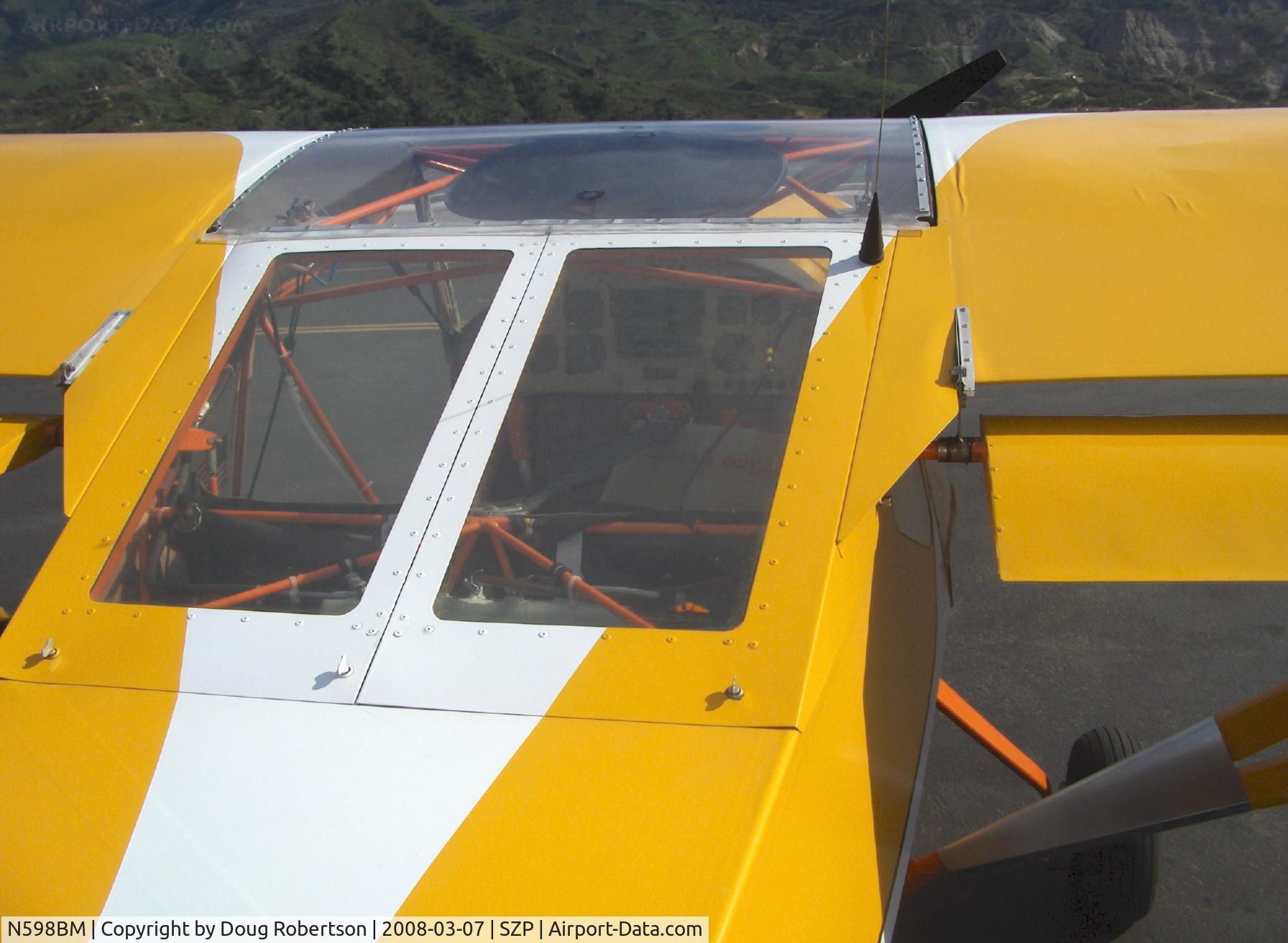 N598BM, 1994 Skystar Kitfox IV C/N CCU004, 1994 Durbin KITFOX IV, Continental O-200 100 Hp