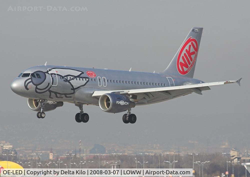 OE-LED, 2008 Airbus A319-112 C/N 3407, NIKIS new A319-112