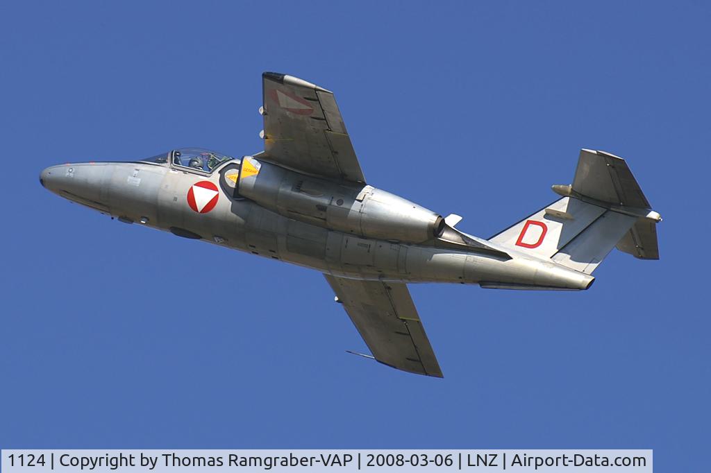 1124, Saab 105OE C/N 105424, Austria - Air Force Saab 105