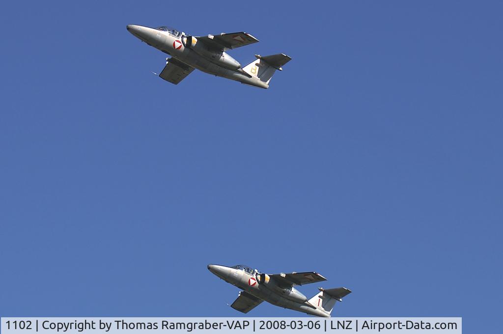 1102, Saab 105OE C/N 105402, Austria - Air Force Saab 105