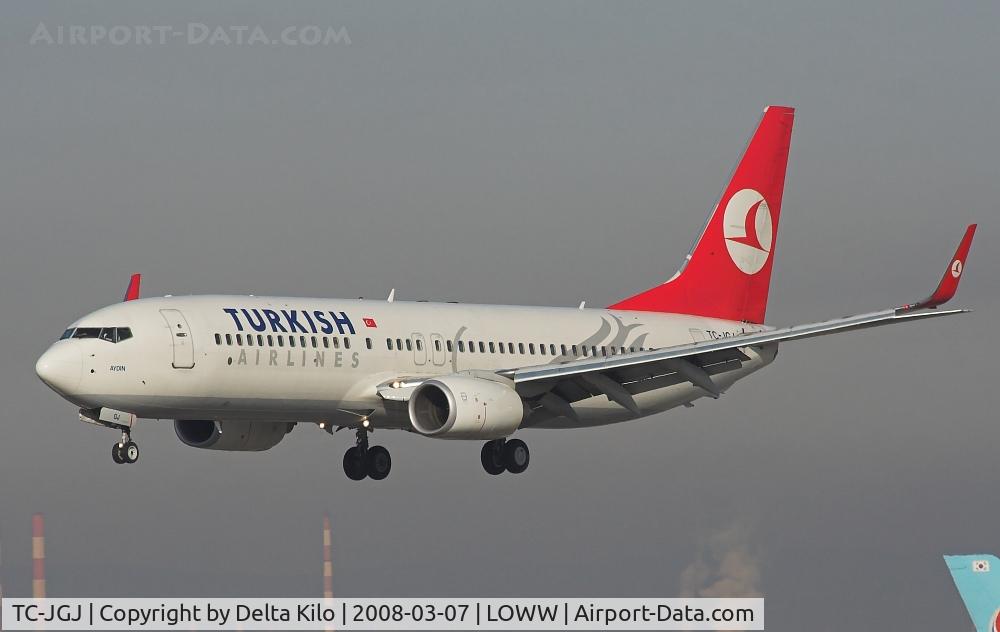 TC-JGJ, 2006 Boeing 737-8F2 C/N 34408, Turkish Airlines  Boeing 737-800