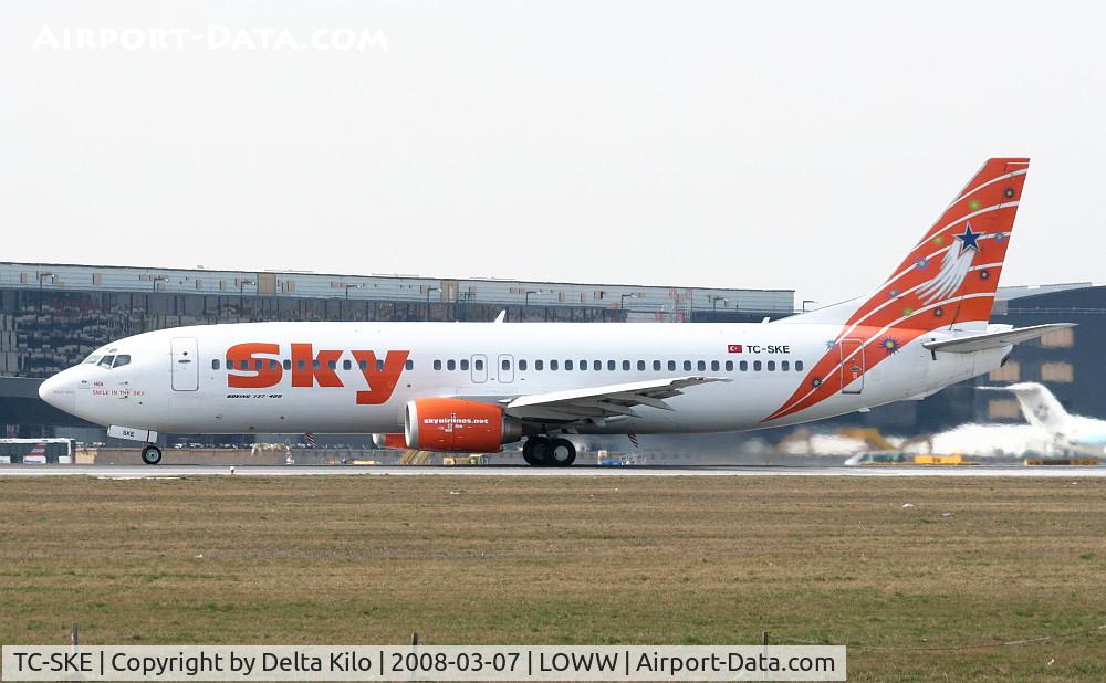 TC-SKE, 1992 Boeing 737-4Q8 C/N 25163, SKY  B 737-4Q8