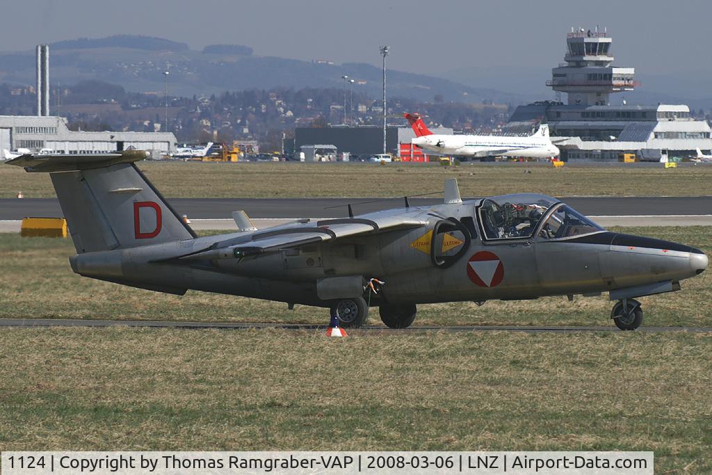 1124, Saab 105OE C/N 105424, Austria - Air Force Saab 105