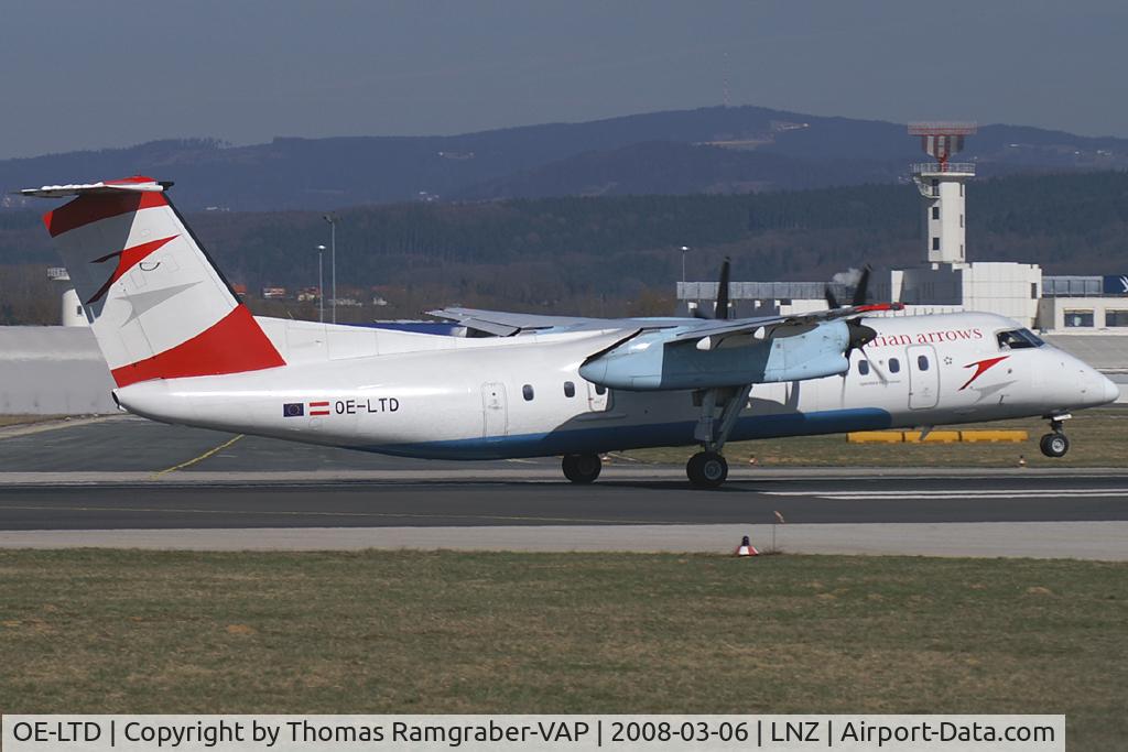 OE-LTD, 1995 De Havilland Canada DHC-8-314Q Dash 8 C/N 400, Austrian Arrows DeHavilland Canada Dash 8-300