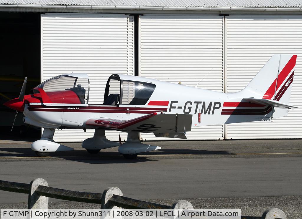F-GTMP, Robin DR-400-120 Dauphin 2+2 C/N 2444, Outside Airclub's hangard