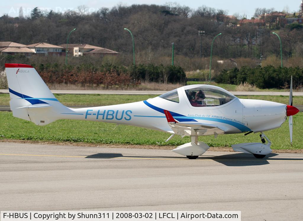 F-HBUS, 2007 Aquila A210 (AT01) C/N AT01-160, New aircraft based @ LFCL...