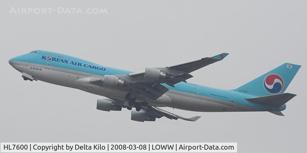 HL7600, 2004 Boeing 747-4B5F/SCD C/N 33945, Koean Air Cargo