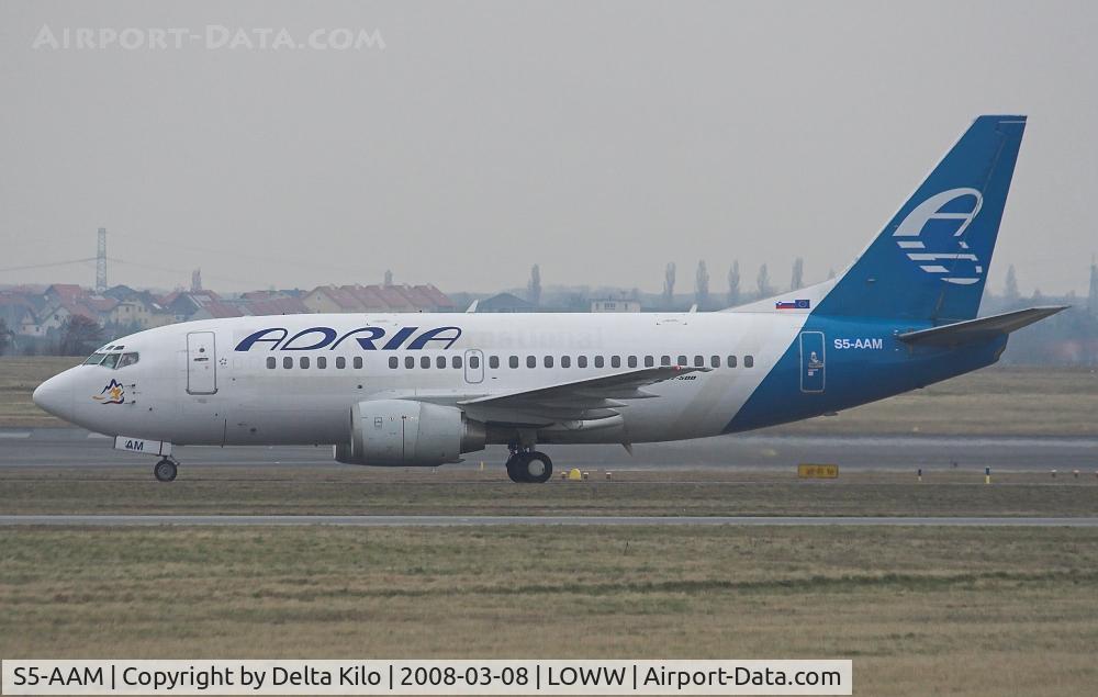 S5-AAM, 1993 Boeing 737-528 C/N 25236, Adria  Boeing 737-500  ex UR-GAT