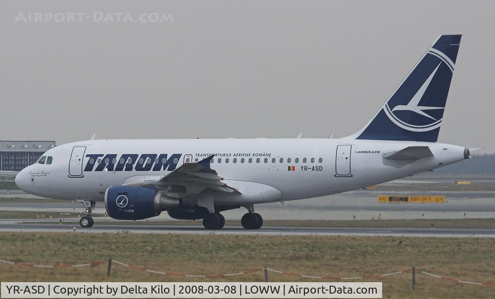 YR-ASD, 2007 Airbus A318-111 C/N 3225, TAROM new A318-111