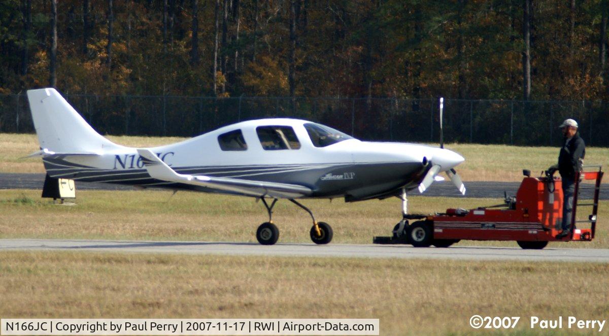 N166JC, 1997 Mahar Michael C IVP C/N LIV-166, On the way to the hangar