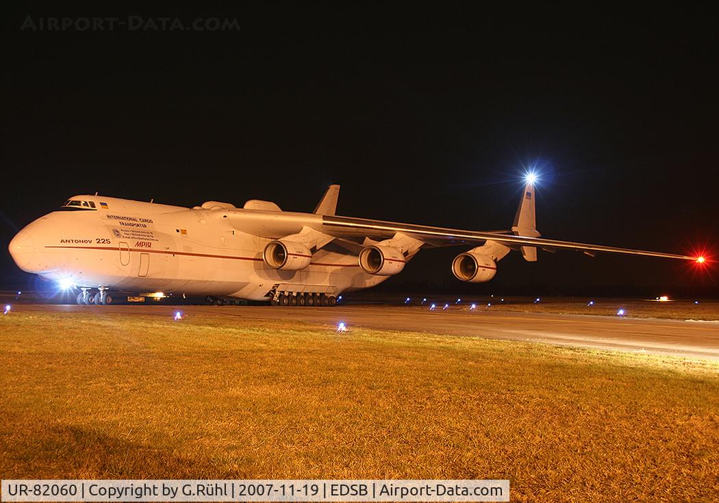 UR-82060, 1988 Antonov An-225 Mriya C/N 19530503763, first time visit @FKB!