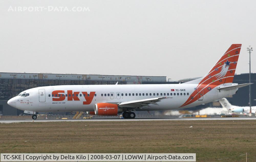 TC-SKE, 1992 Boeing 737-4Q8 C/N 25163, SKY  B 737-4Q8
