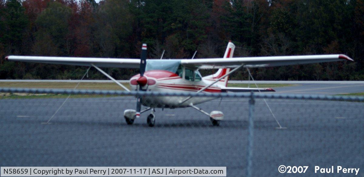 N58659, 1973 Cessna 182P Skylane C/N 18262213, In Ahoskie for a bit