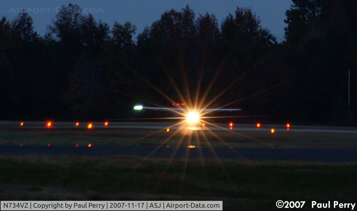 N734VZ, 1977 Cessna 172N C/N 17269161, Starting her takeoff roll