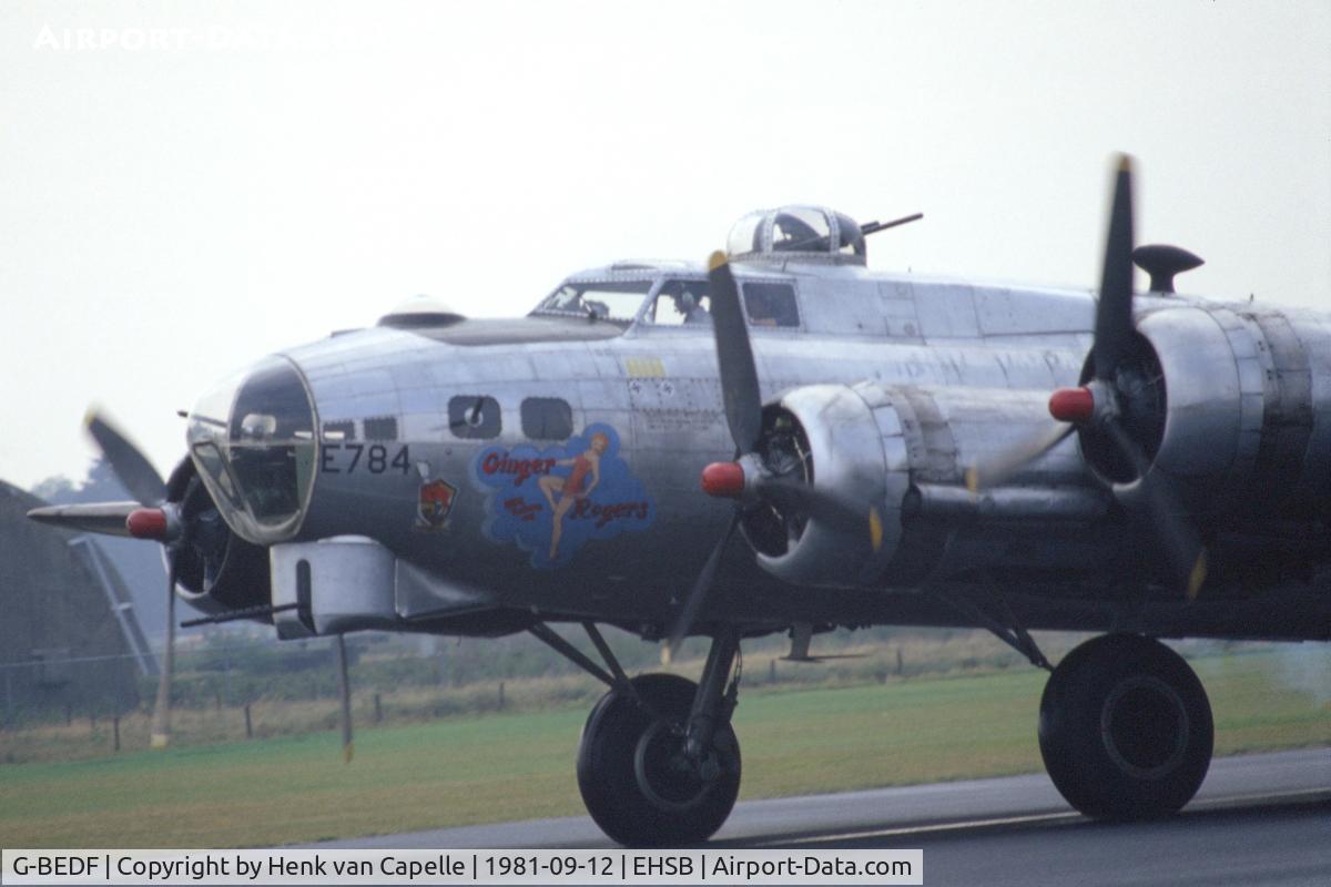 G-BEDF, 1944 Boeing B-17G Flying Fortress C/N 8693, B-17 