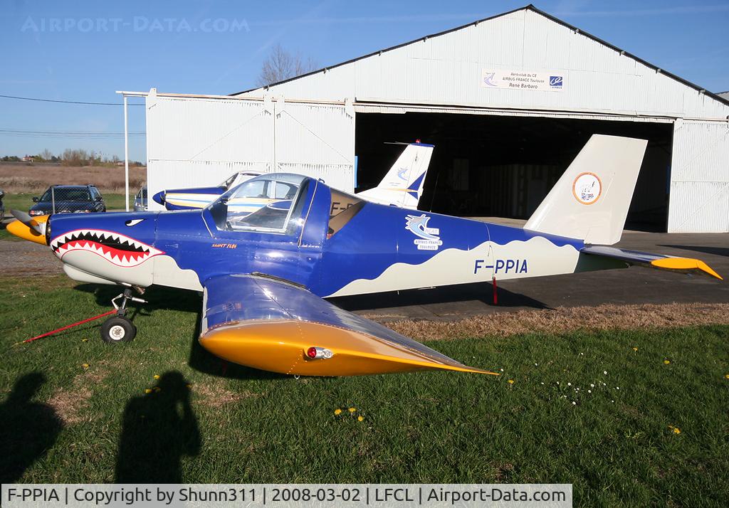 F-PPIA, Chasle LMC-1 C/N 04, Aircraft built by Airbus student and based at LFCL...