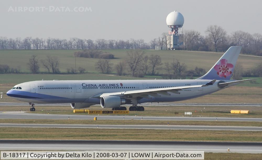 B-18317, 2007 Airbus A330-302 C/N 861, China Airlines A330-302