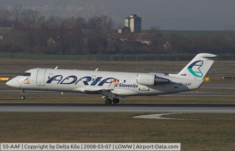 S5-AAF, 1998 Canadair CRJ-200LR (CL-600-2B19) C/N 7272, Adria CRJ 200 LR
