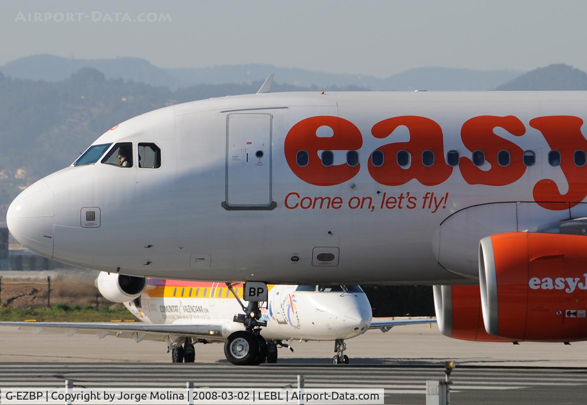 G-EZBP, 2007 Airbus A319-111 C/N 3084, 