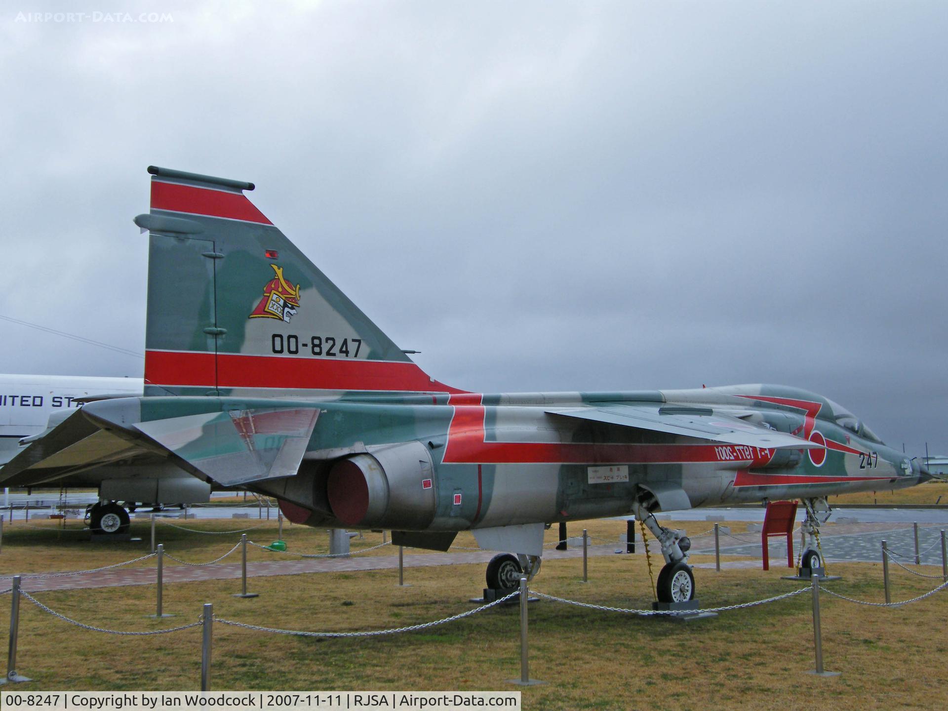 00-8247, Mitsubishi F-1 C/N 110, Mitsubishi F-1/Misawa-Aomori,Preserved