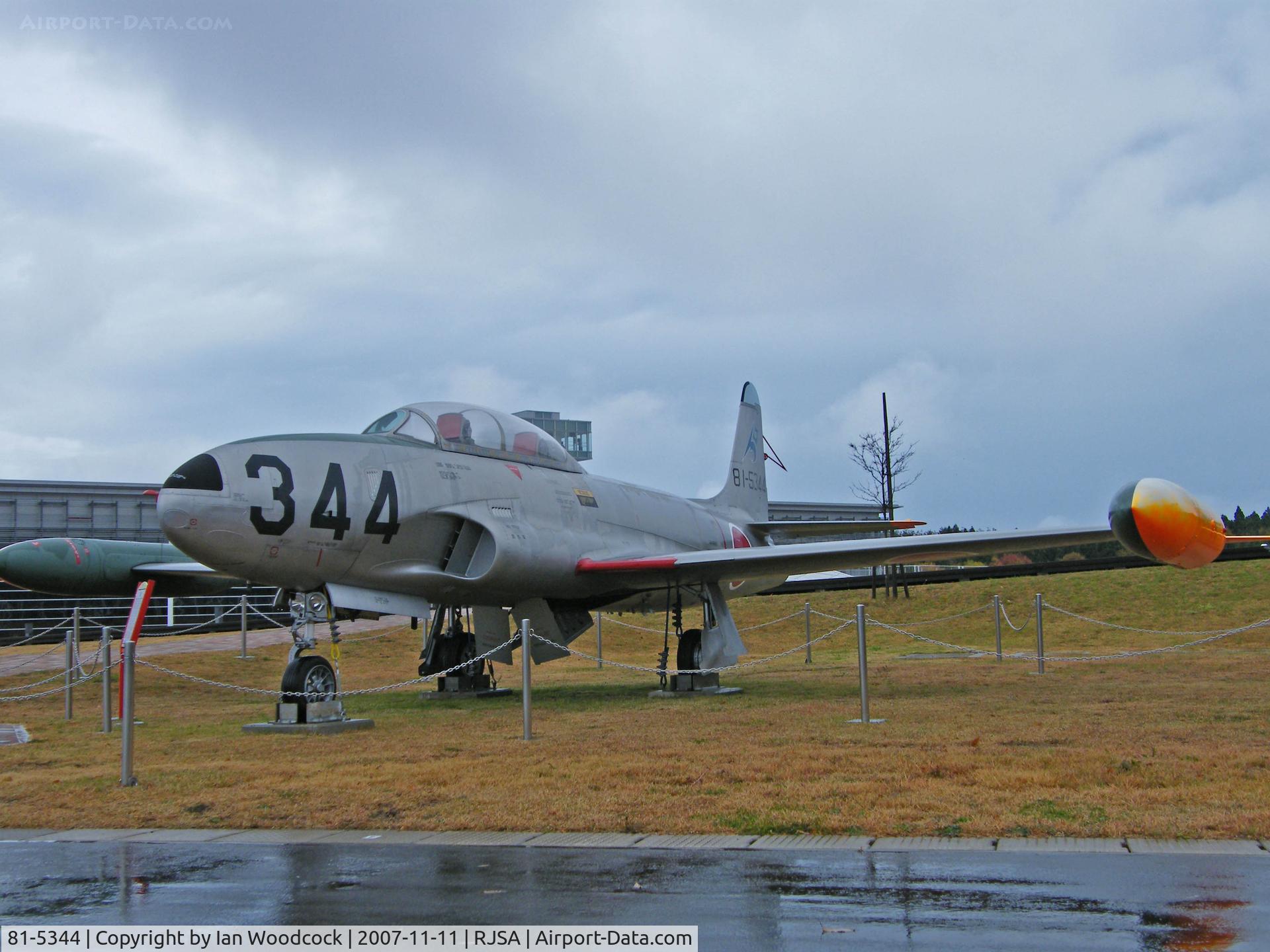 81-5344, 1956 Lockheed T-33A Shooting Star C/N KAC1144, T-33A/Misawa-Aomori,Preserved