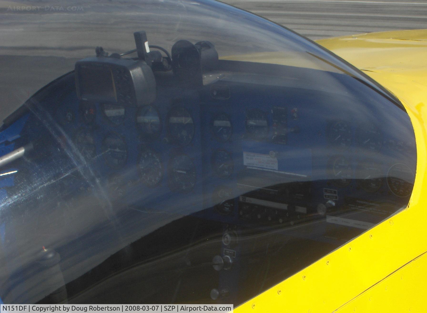 N151DF, 1992 Vans RV-6 C/N 20917, 1992 Wilson VAN's RV-6, Lycoming O-320, panel