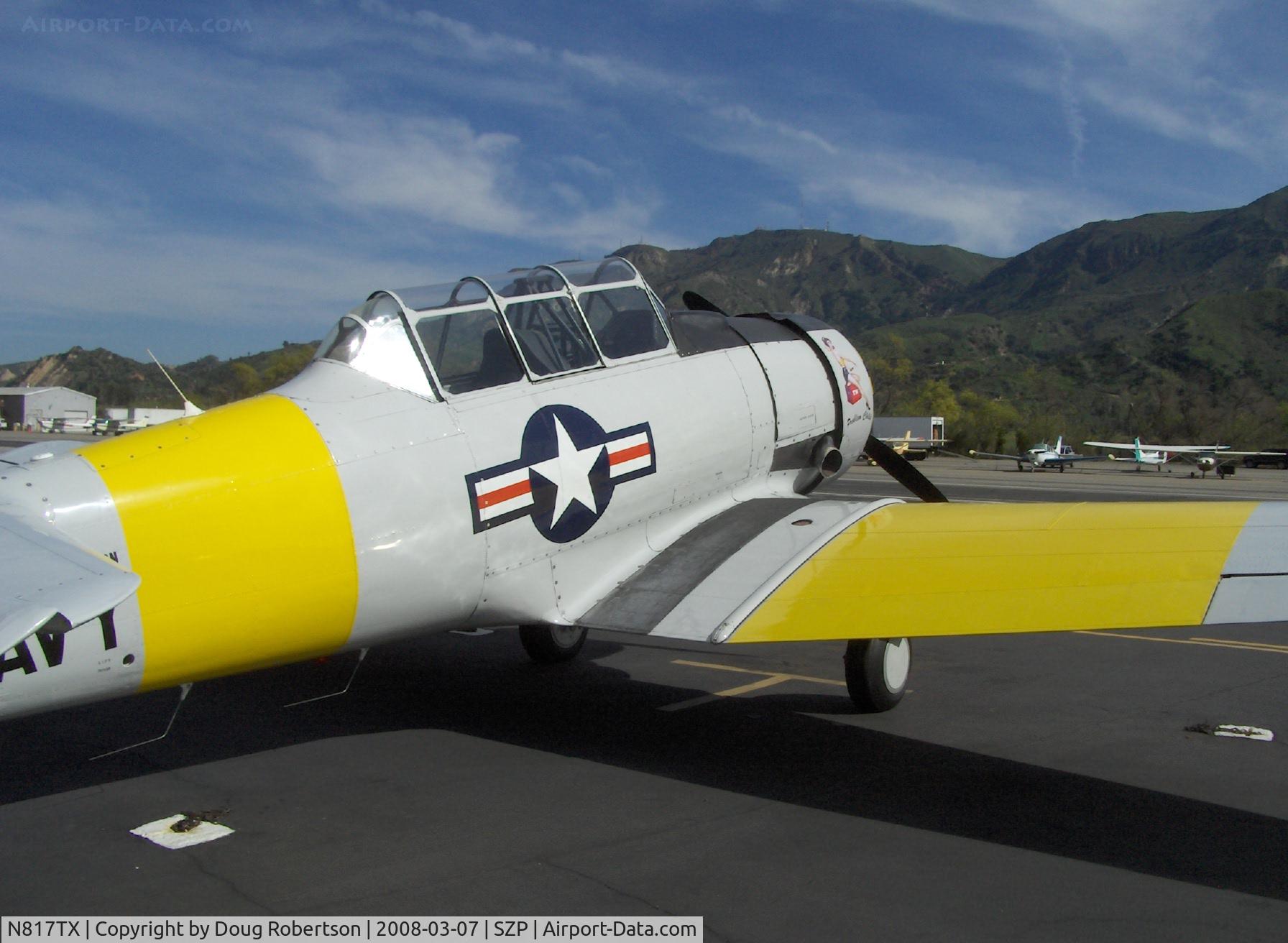 N817TX, 1942 North American AT-6D Texan C/N 88-18022 (42-86241), 1942 North American AT-6D TEXAN 'Problem Child', P&W R-1340 600 Hp