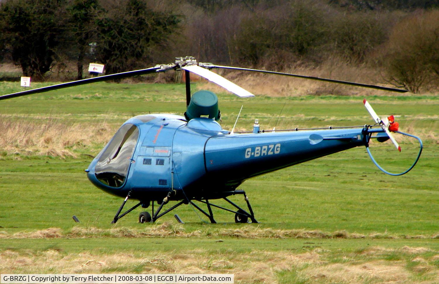 G-BRZG, 1973 Enstrom F-28A C/N 169, Ennstrom F-28A at Manchester Barton