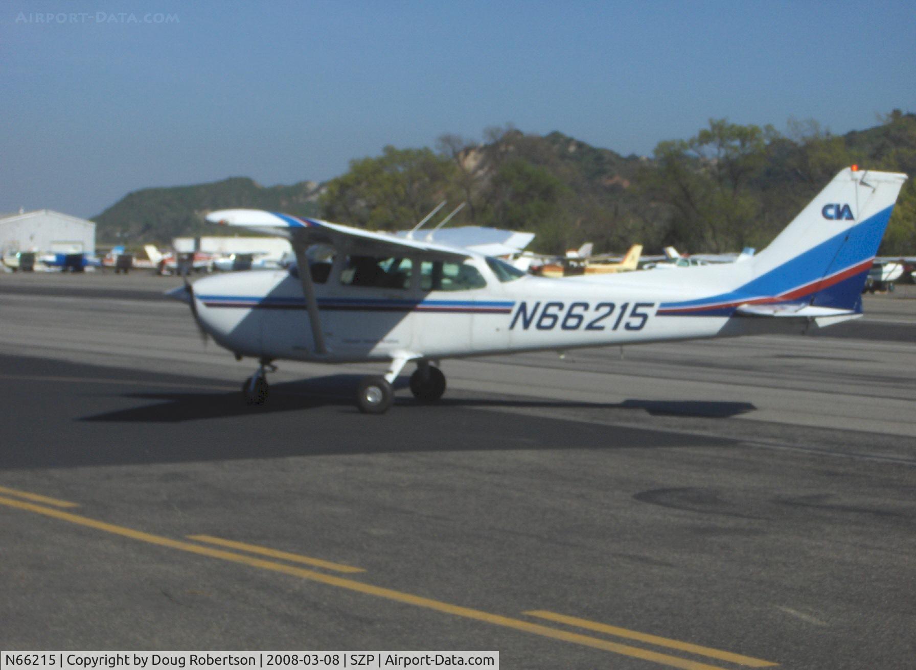 N66215, 1983 Cessna 172P C/N 17275982, 1983 Cessna 172P, Lycoming O-320-D2J 160 Hp, taxi