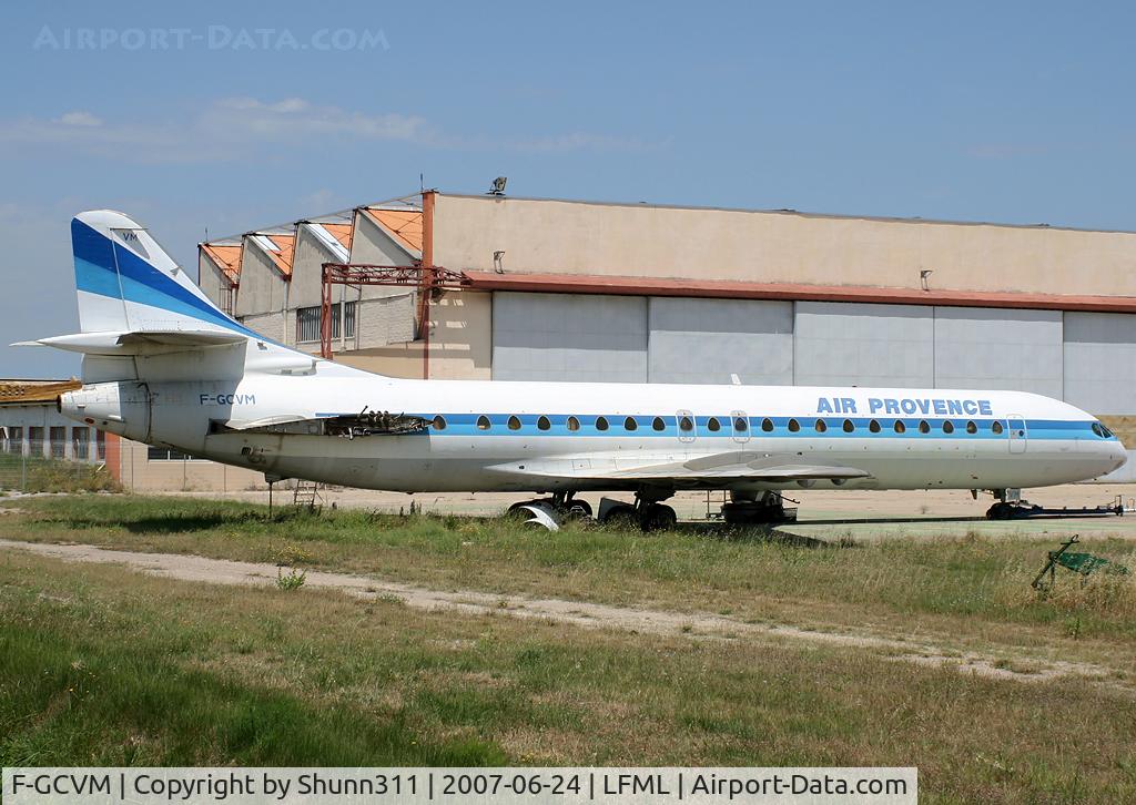 F-GCVM, 1971 Aerospatiale SE-210 Caravelle 12 C/N 270, Also stored near Aeromecanics hangards...