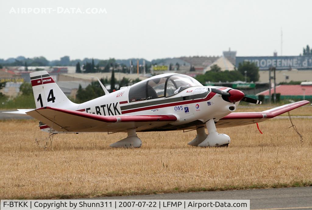 F-BTKK, Robin DR-300-108 2+2 C/N 711, Parked here during Young Pilot Tour 2007...