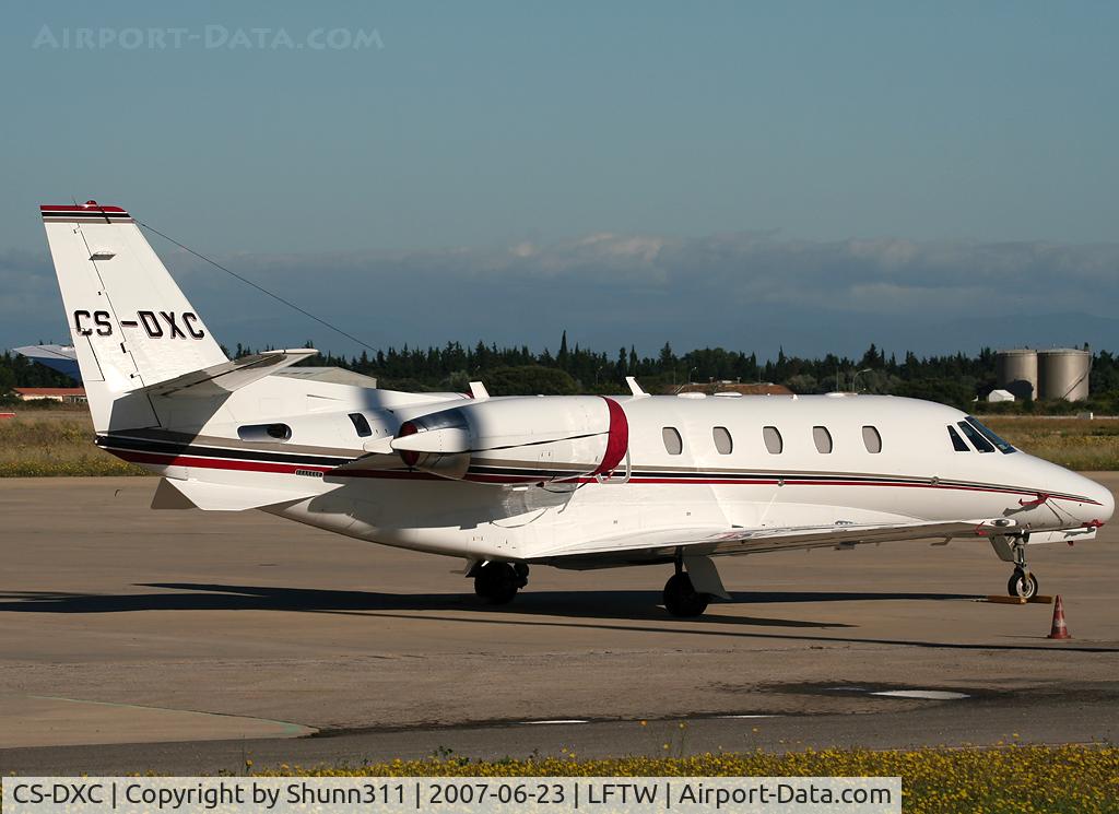 CS-DXC, 2005 Cessna 560XL C/N 560-5559, Parked at the General Aviation apron...