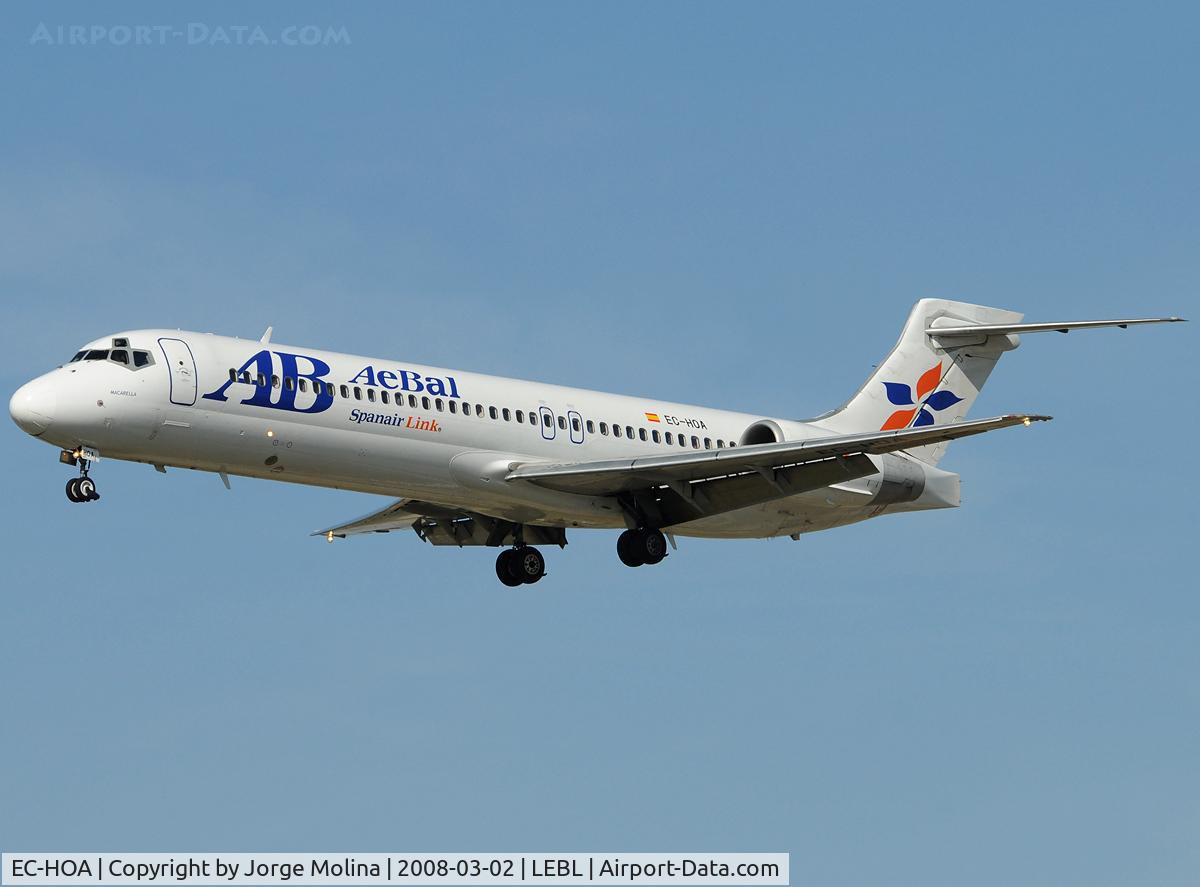 EC-HOA, 2000 Boeing 717-2CM C/N 55061, 
