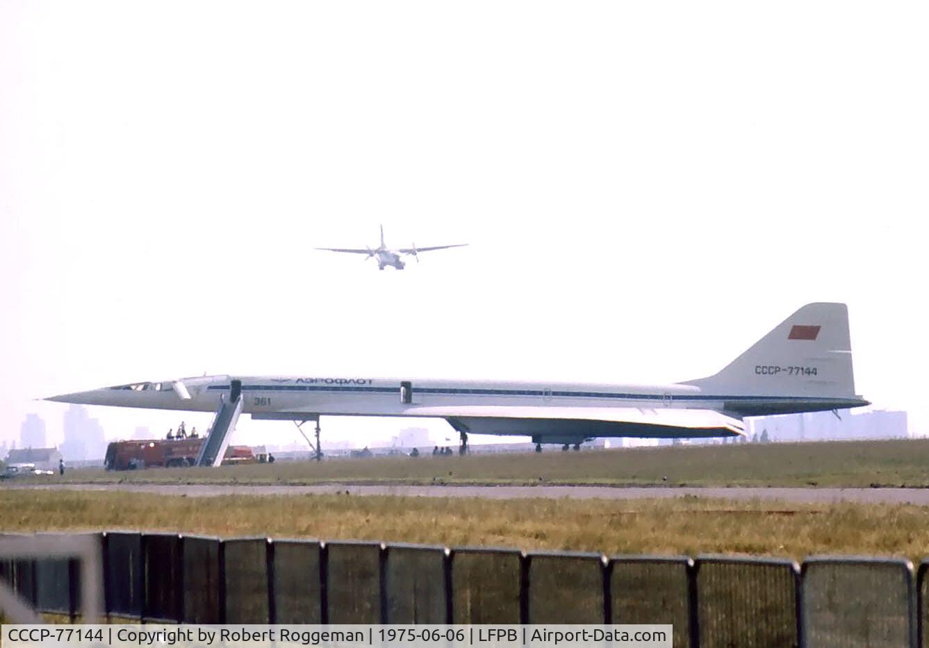 CCCP-77144, Tupolev Tu-144S C/N 02-02, Aeroflot