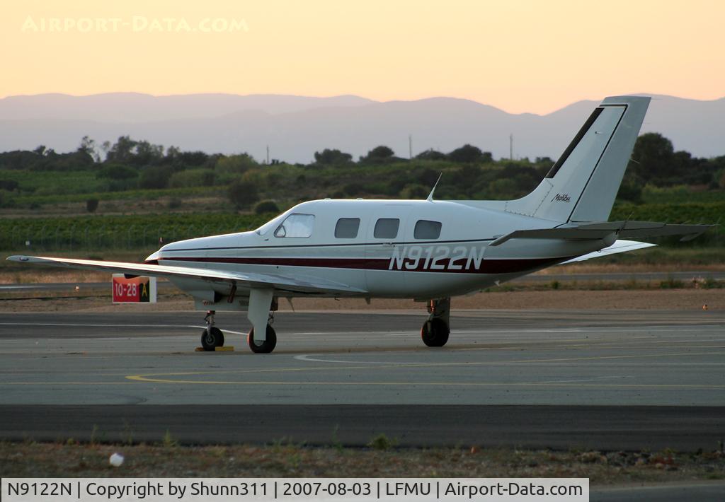N9122N, 1987 Piper PA-46-310P Malibu C/N 4608097, Parked at General Aviation area...
