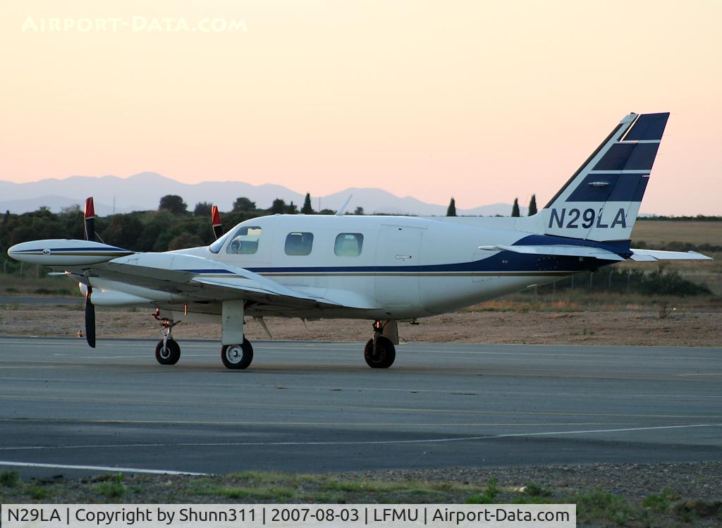 N29LA, 1979 Piper PA-31T C/N 31T8020076, Parked at the General Aviation area...