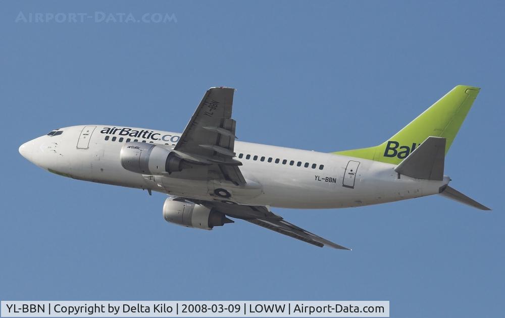YL-BBN, 1992 Boeing 737-522 C/N 26683, Air BALTIC  B-737