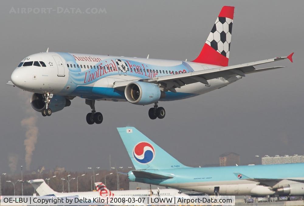 OE-LBU, 2001 Airbus A320-214 C/N 1478, AUSTRIAN