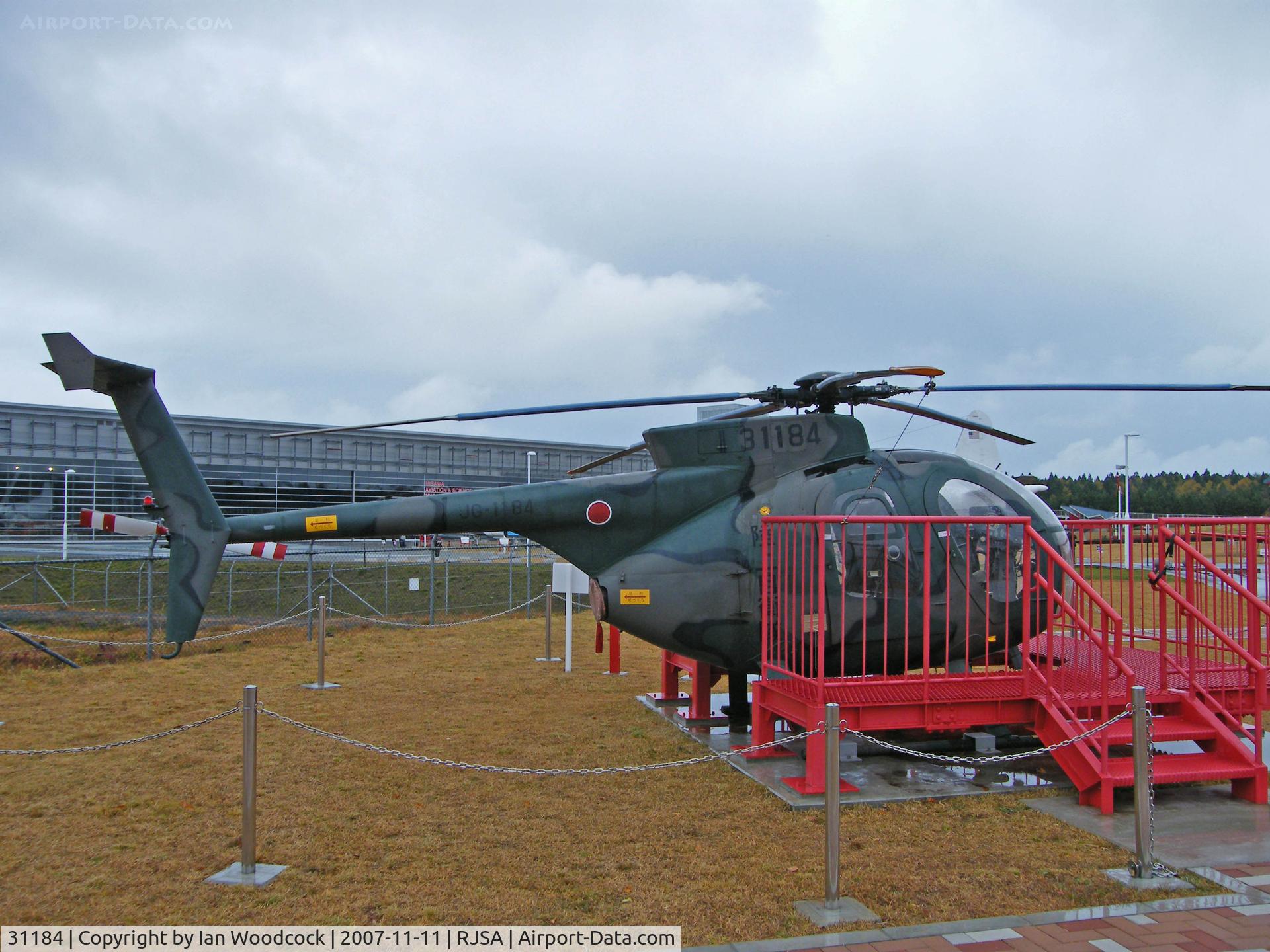 31184, Hughes (Kawasaki) OH-6D (369D) C/N 6490, Kawasaki OH-6D/Misawa-Aomori/Preserved