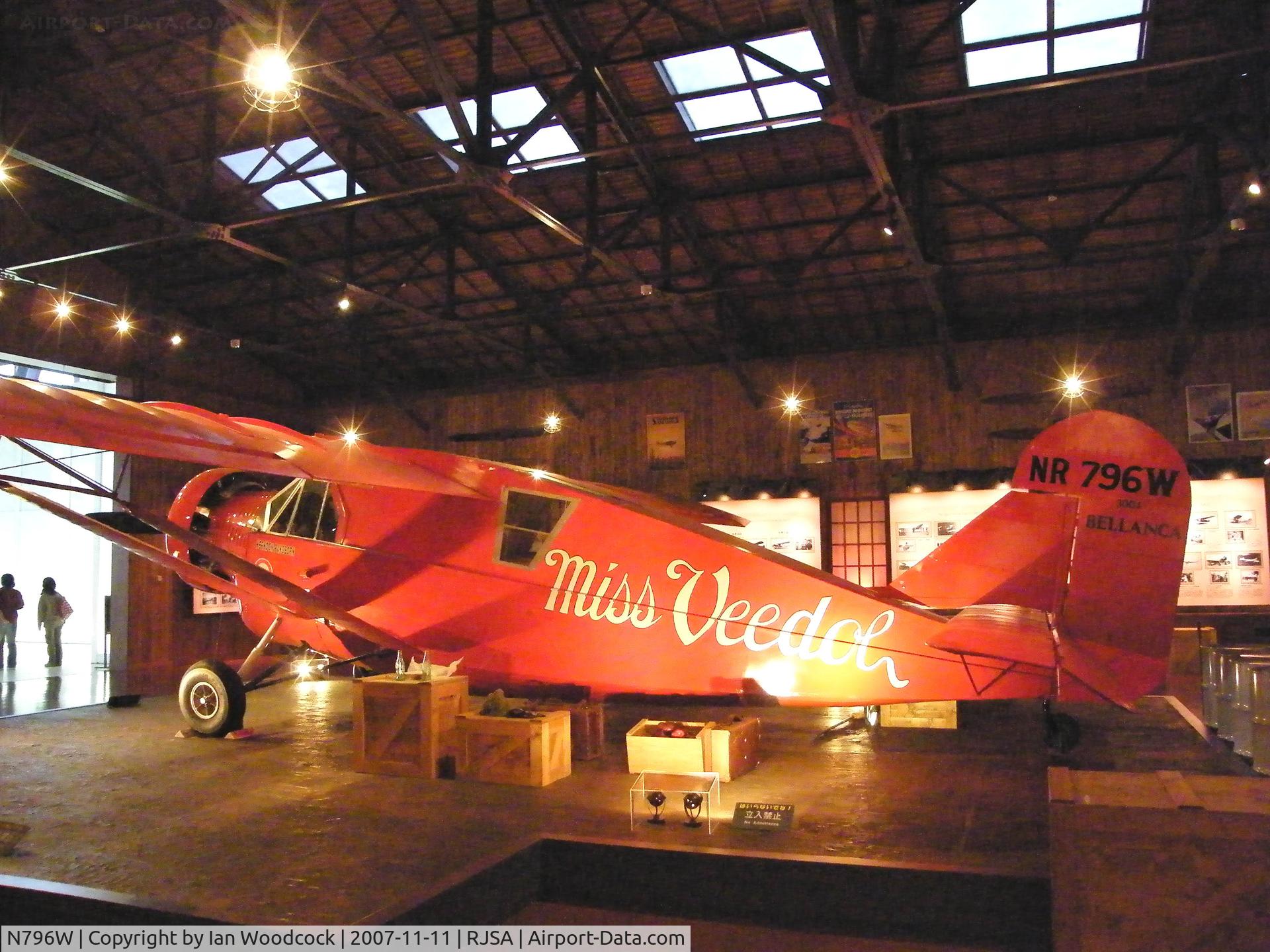 N796W, 2003 Bellanca CH-400 Skyrocket (replica) C/N 3004, Belanca CH-300 (REP) Misawa-Aomori/Preserved