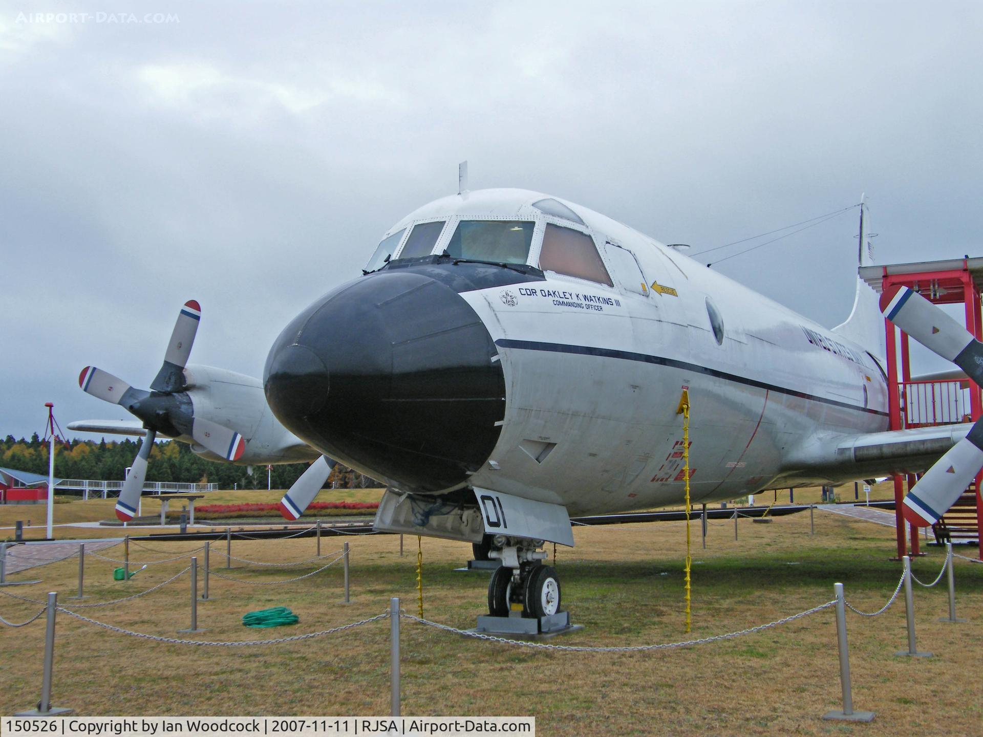 150526, Lockheed P-3A Orion C/N 185-5052, Lockheed UP-3A/Misawa-Aomori/Preserved