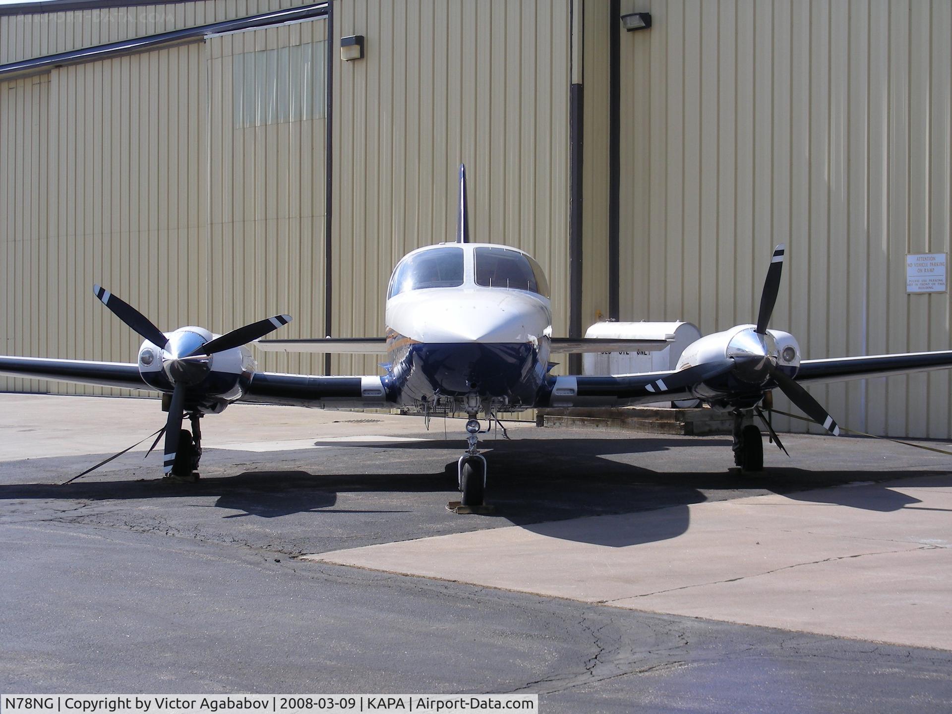 N78NG, 1980 Cessna 414A Chancellor C/N 414A0617, Fave of Cessna 414