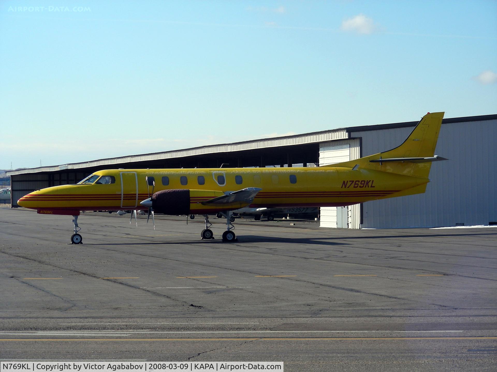 N769KL, 1991 Fairchild SA-227AC Metro III C/N AC769B, Frosty skin after chilly night. Definitely was flown by DHL before.