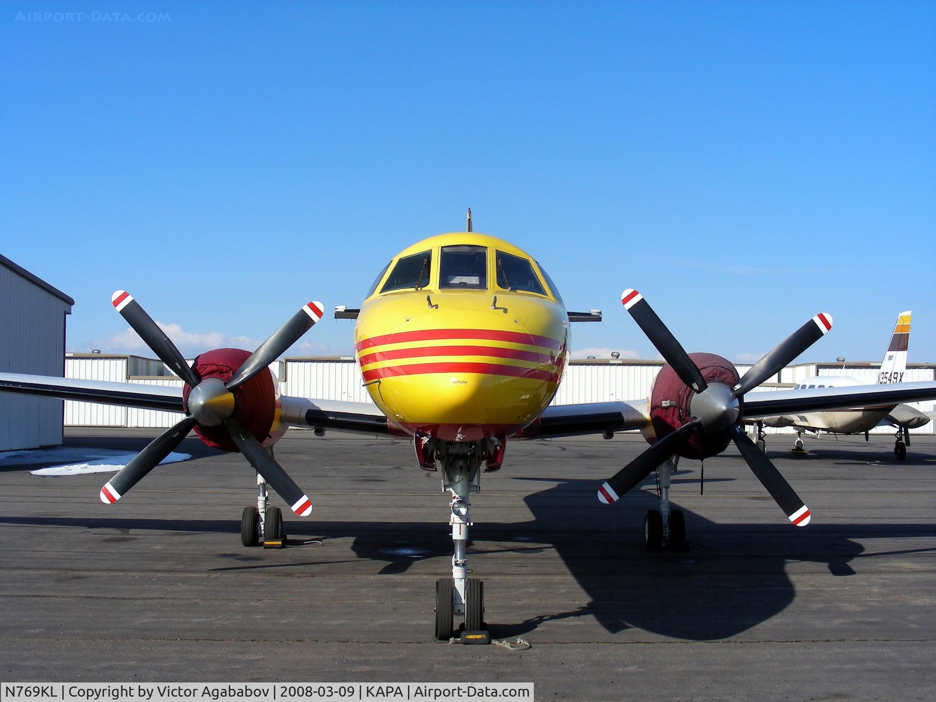 N769KL, 1991 Fairchild SA-227AC Metro III C/N AC769B, Anface
