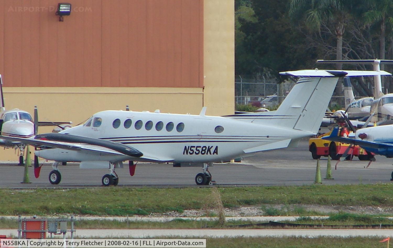 N558KA, 2007 Hawker Beechcraft 350 King Air (B300) C/N FL-558, Bech King Air 300 at FLL