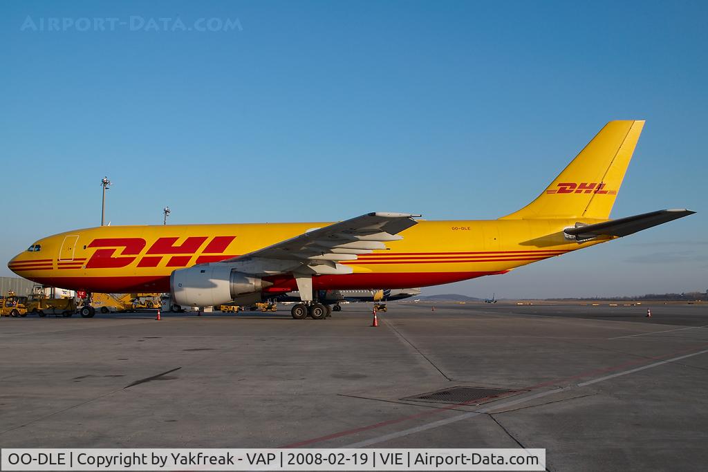 OO-DLE, 1983 Airbus A300B4-203F C/N 236, European Air Transport Airbus 300 in DHL colors