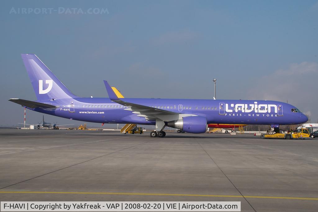 F-HAVI, 1990 Boeing 757-26D C/N 24473, L Avion Boeing 757-200