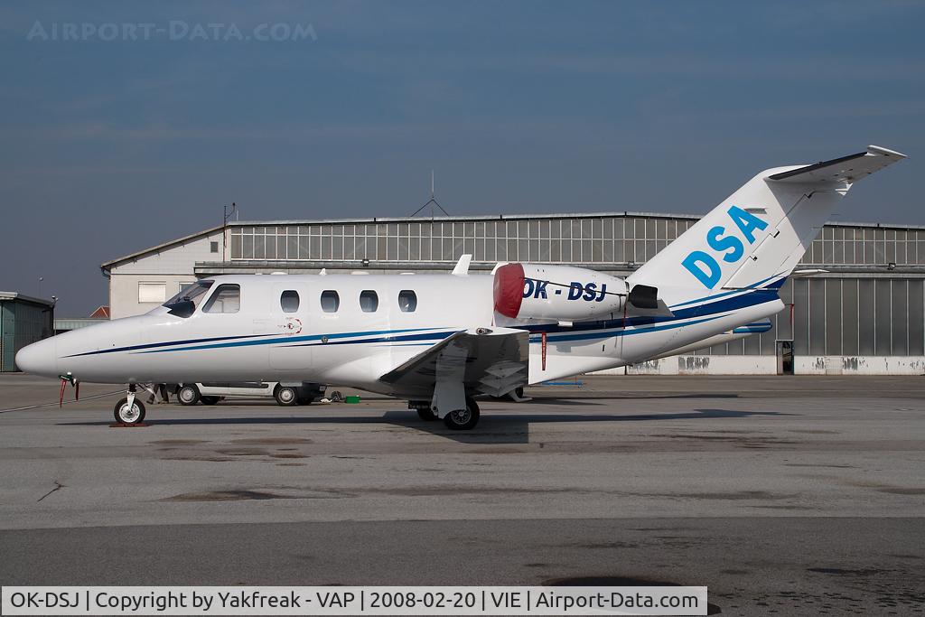 OK-DSJ, 1999 Cessna 525 CitationJet C/N 525-0351, DSA Cessna 525 Citationjet