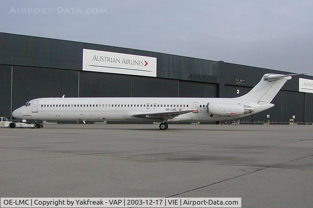 OE-LMC, 1986 McDonnell Douglas MD-82 (DC-9-82) C/N 49372, ex Austrian Airlines MD80